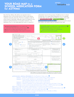 New York City Asthma Medication Form