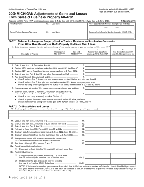 Michigan Form MI-4797