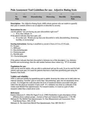 Pain Assessment Tool