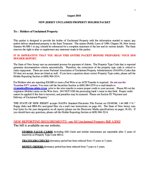 new jersey unclaimed property