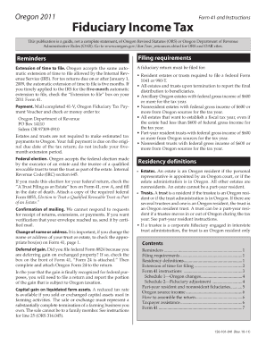 Fillable Online Oregon tax forms 41 fillable Fax Email Print - pdfFiller