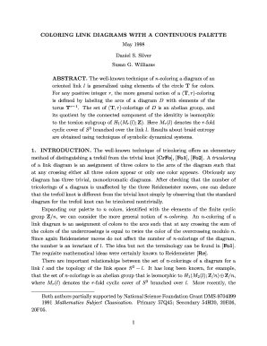 Plot diagram pdf - COLORING LINK DIAGRAMS WITH A CONTINUOUS PALETTE May ...