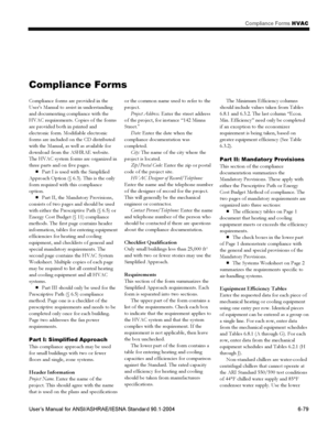 HVAC Compliance Forms