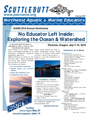 Binding offer example - Scuttlebutt 2010 v. 3 - Northwest Aquatic and Marine Educators - pacname