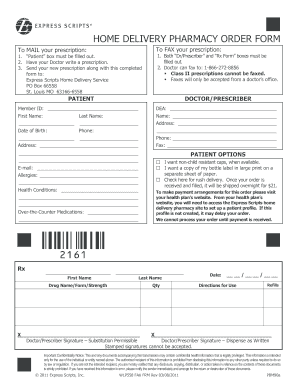 Free Prescription Pad Template Download from www.pdffiller.com