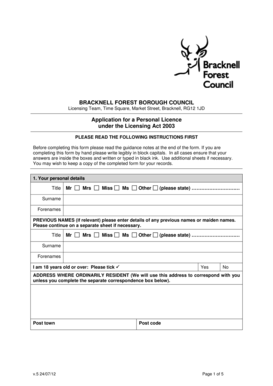 Form preview