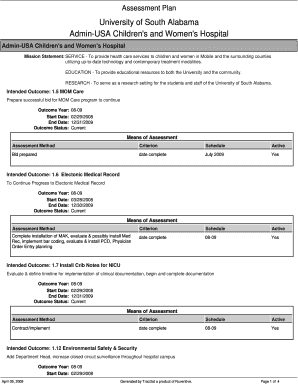 Provider based billing - printable hospital statement form