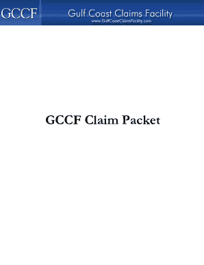 Gulf Coast Claims Facility Claim Form