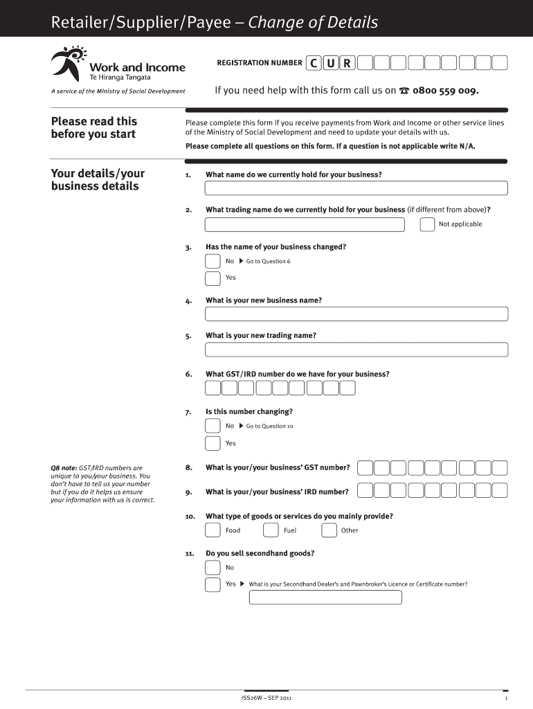 winz landlord registration Preview on Page 1