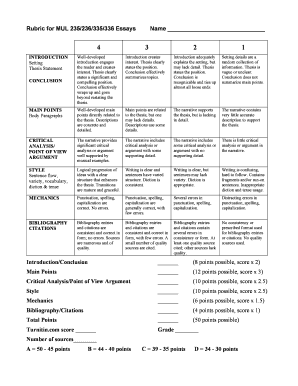 Thesis statement worksheets with answers pdf - rubrics for filling out forms