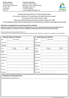 Householder Application for Planning Permission