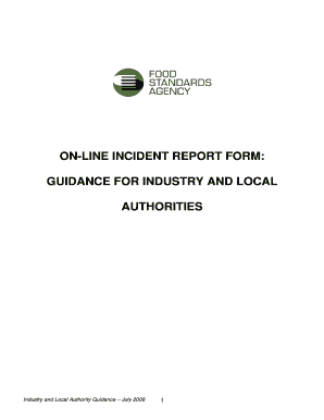 Housekeeping incident report sample