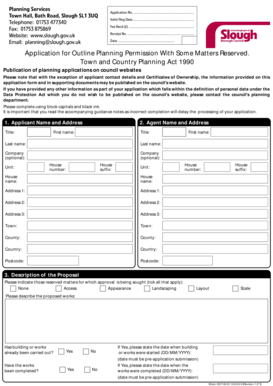 Outline Planning Permission Application