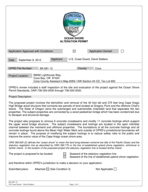 OCEAN SHORE ALTERATION PERMIT