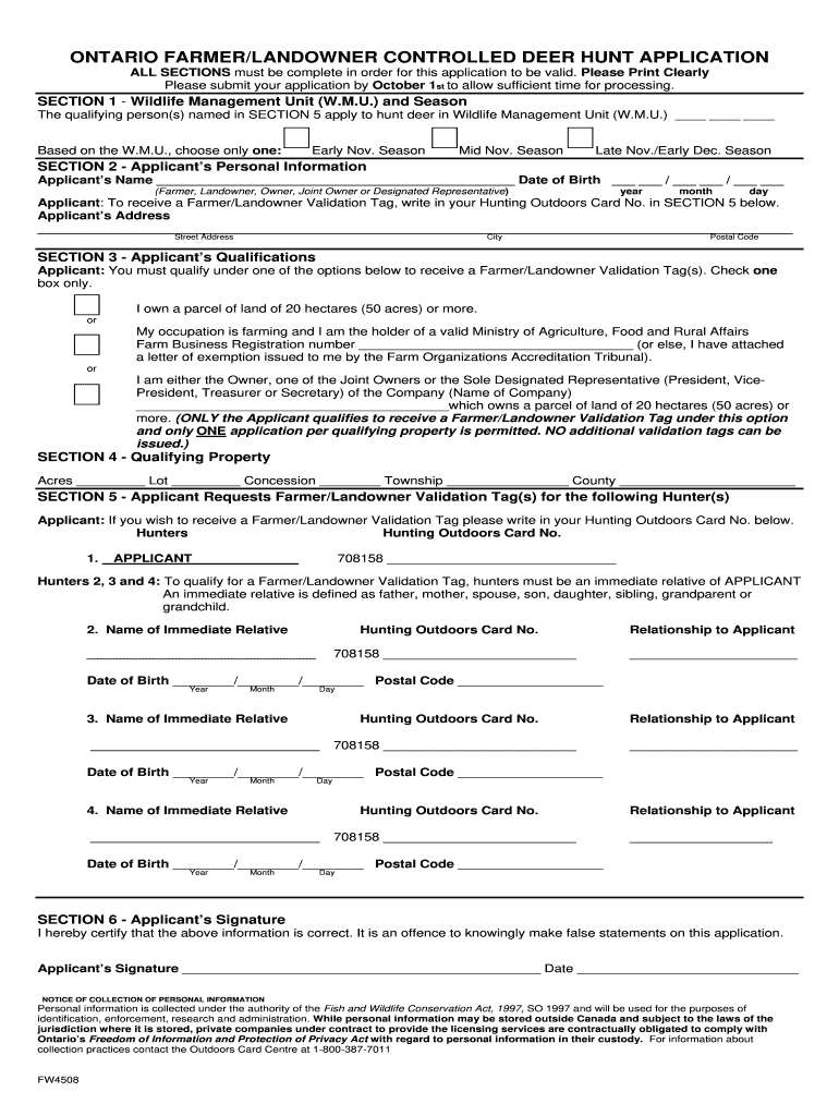 controlled deer hunt ontario 2023 Preview on Page 1