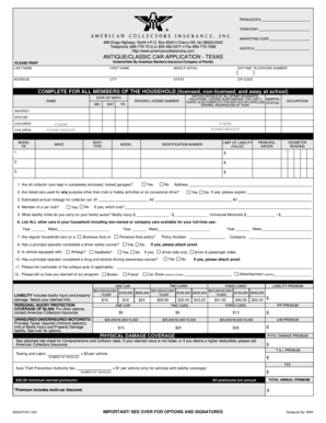 Antique Classic Car Application Texas