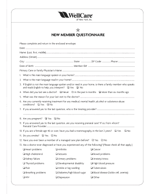 Child Health Plus Subscriber Contract