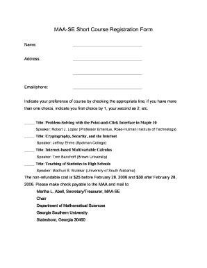 Form preview