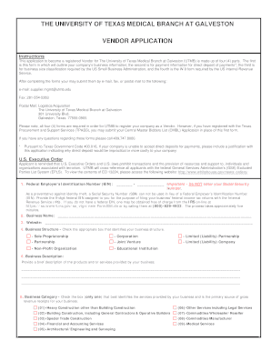 Vendor Application Form