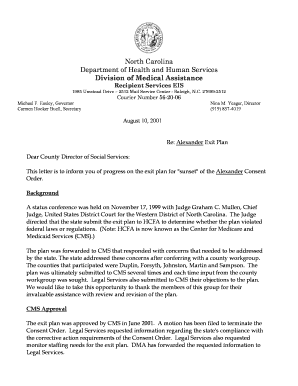 A letter of complaint about poor service - North Carolina Department of Health and Human Services Division of Medical Assistance Recipient Services EIS Courier Number 56-20-06 1985 Umstead Drive 2512 Mail Service Center - Raleigh, N - ncdhhs