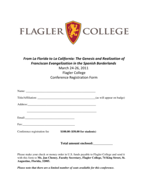 From La Florida to La California: The Genesis and ... - Flagler College - flagler