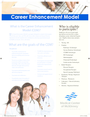 hca career enhancement model