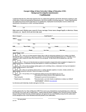 18 Printable background check consent form pdf Templates - Fillable Samples  in PDF, Word to Download | pdfFiller