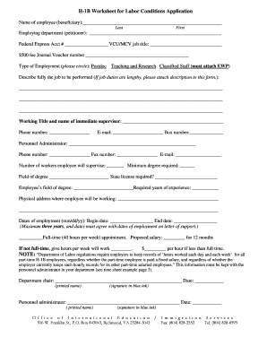 part time h 1 b employee timesheet form