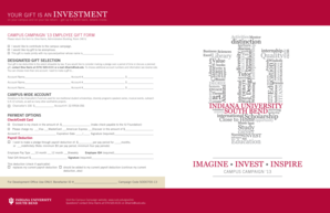 Campus Campaign Employee Gift Form
