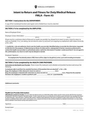 medical form 3