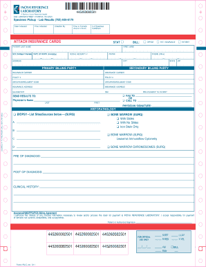 Inova Alexandria Hospital Lab Results Form