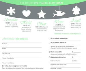 Integris Foundation Donation Form