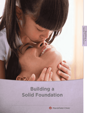 Term sheet sample pdf - Building a Solid Foundation - Marshfield Clinic - marshfieldclinic