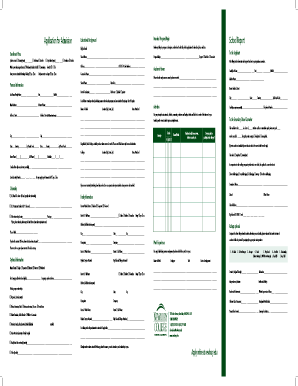 Newbury College Application Form