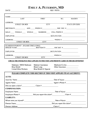 Patient Registration Form