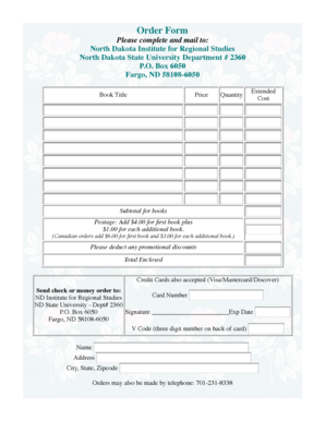 Order Form