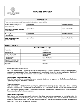 Employee Approver Form