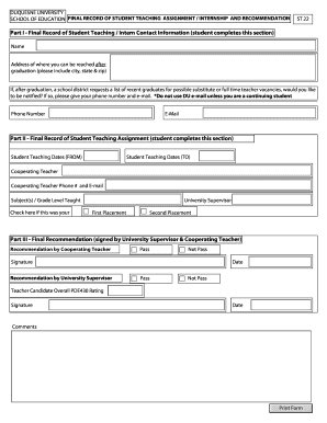 Form preview