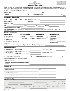 Form preview
