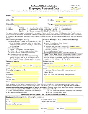 Student Employment Application