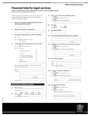 Crime and Misconduct Commission Application Form
