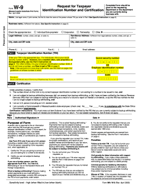 W9 example - Form W-9 - Salem State University - salemstate