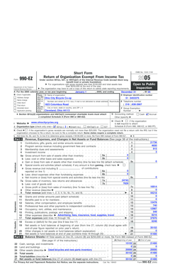 Form 990-EZ 2005