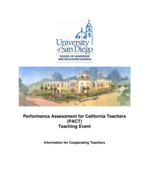 California Teacher Performance Assessment Guide