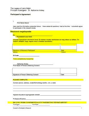 Du phd research proposal format - consent form for a research proposal