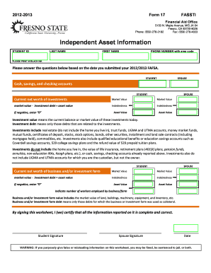 2012-2013 Form 17 FASSTI