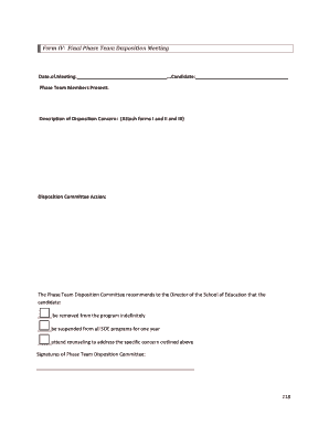 Ncua call report lookup - Form IV: Final Phase Team Disposition Meeting - uttyler