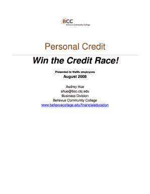 Financial Behavior Evaluation Form