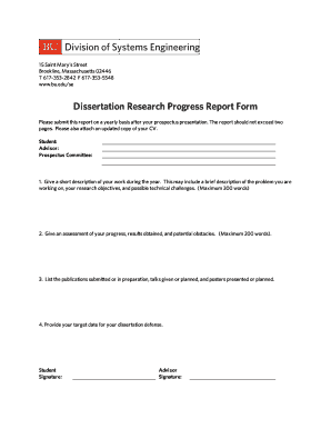 Daily progress report - how to fill progress report for phd form