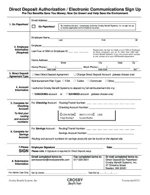 Brandeis University Flexible Reimbursement Account Form